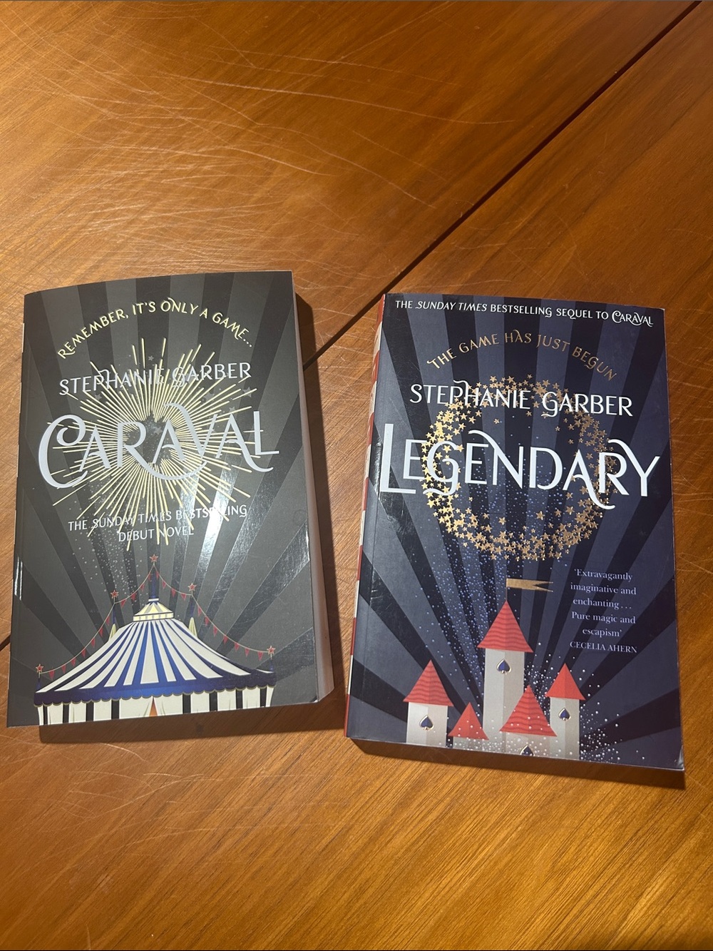 Caraval and Legendary-Stephanie Garber